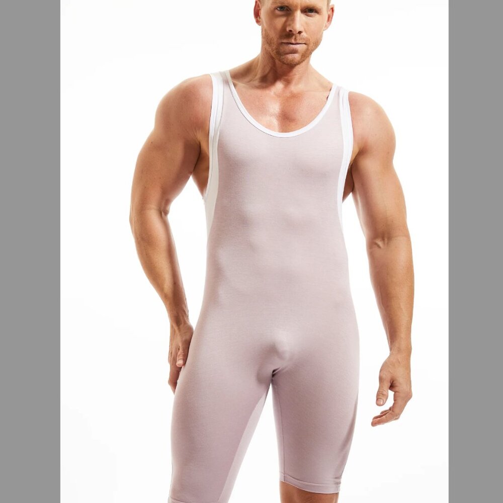 NWT n2n Sunrise Singlet, lilac, size XL